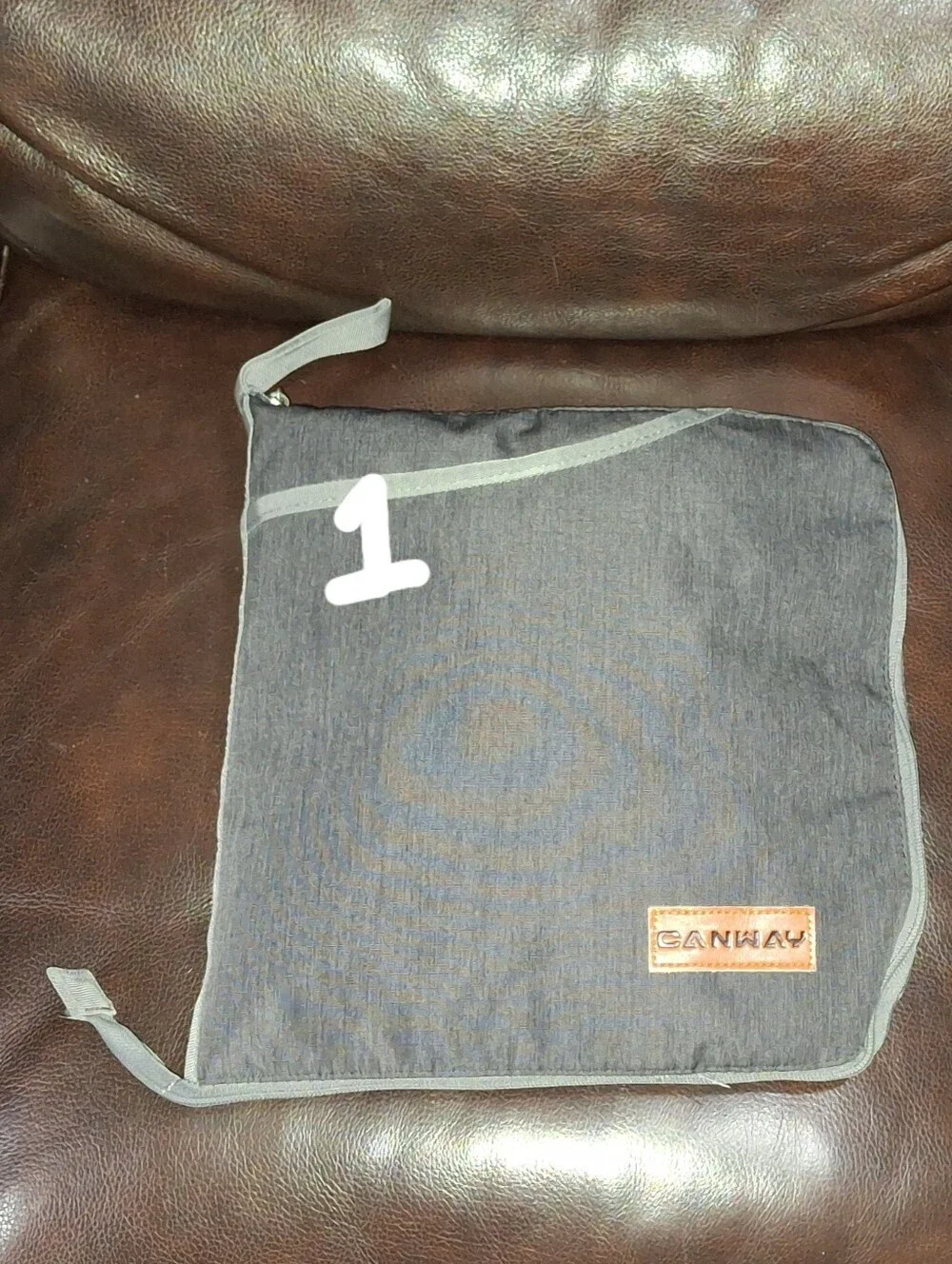 Foldable Duffle Bag - Blue
